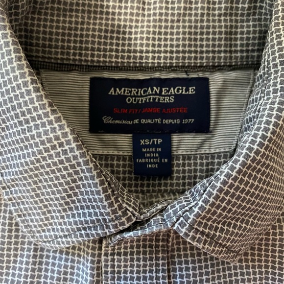 AMERICAN EAGLE Long-sleeve Shirt -Men’s Size XS - Picture 5 of 5